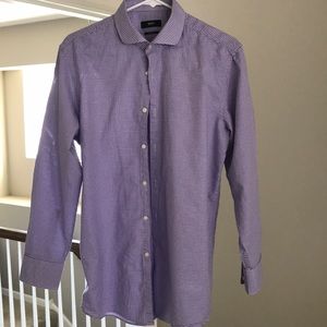 Men’s Hugo Boss dress shirt checkered